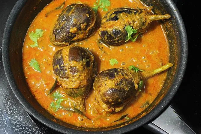 Guthi Vankaya(Stuffed Brinjal Curry)
