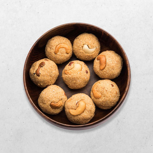 Laddu - Rawa-Besan ladoo