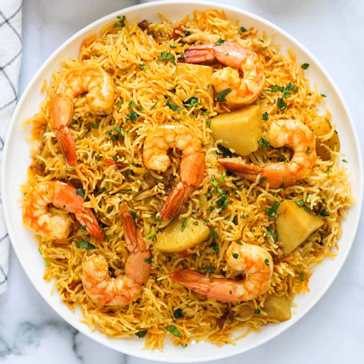 Shrimp Fry Piece Biryani