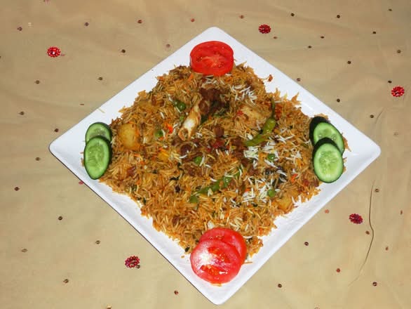 Goat Kheema Biryani