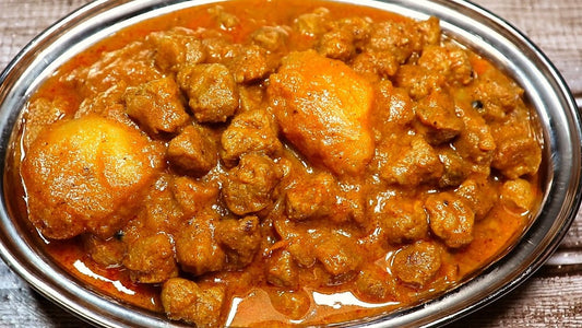 Soya Chunk Aloo Masala